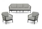 Apple Bee Menton 3 delige Loungeset - Loungeset, Tuin en Terras, Tuinsets en Loungesets, Nieuw