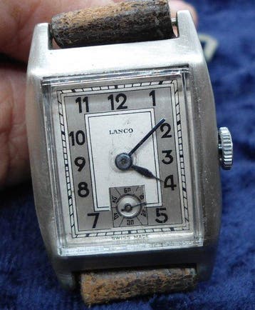 Lanco - Artdeco Tank watch 30s - Zonder minimumprijs -, Nieuw