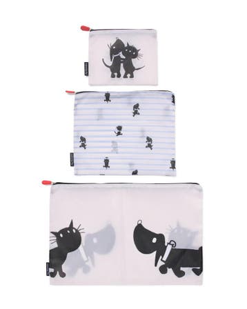 HEMA Takkie en Siepie ritstasjes S+M+L - 3 stuks, Verzenden, Nieuw