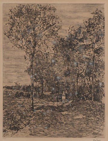 Willem de Zwart (1862-1931) - Landweg, Antiek en Kunst