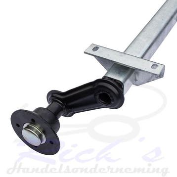 Torsie as ongeremd 750 kg 100x4 Premium padmaat 1000 mm /, Ophalen of Verzenden, Nieuw
