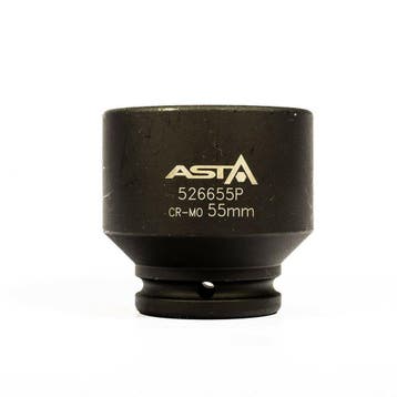 Zeskant Krachtdop 55 Mm - 3/4 Duims Aansluiting - Slagdop -, Auto-onderdelen, Ophalen of Verzenden, Nieuw