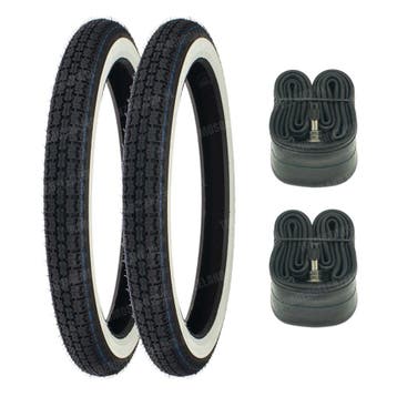 Buitenband 16 inch 2.25x16 Kenda K252 white wall banden m..., Ophalen of Verzenden, Nieuw, Kenda