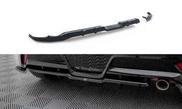 Diffuser Toyota Yaris GR Sport Maxton Glans Zwart, Ophalen of Verzenden, Nieuw