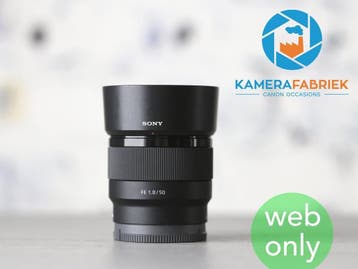 Sony FE 50mm f/1.8 - Gratis verzending! - 1 jaar garantie!, Verzenden, Zo goed als nieuw, Standaardlens