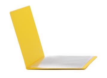 PVC Hotelmap / Informatiemap (A4) - type Classic-Geel