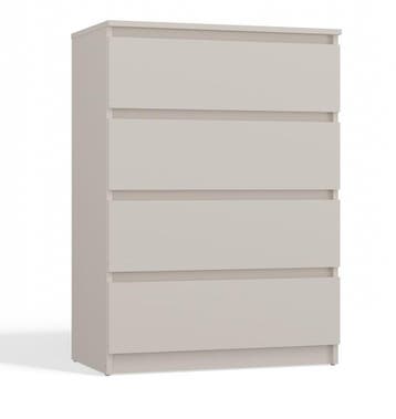 Ladekast  4 lades creme Creme (Slaapkamer), Huis en Inrichting, 3 of 4 laden, Verzenden, Nieuw, Overige houtsoorten