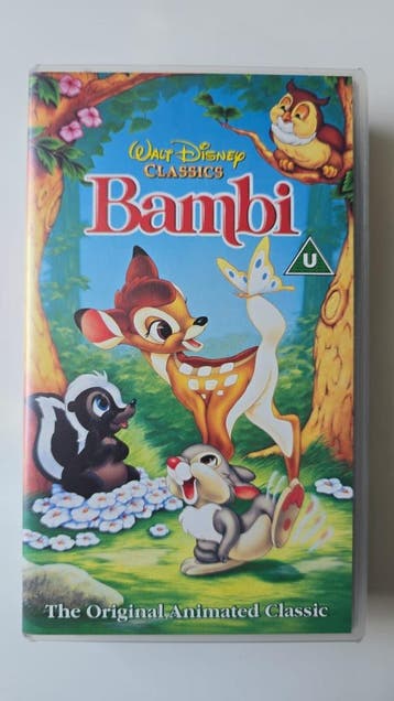 BAMBI (IMPORT WITHOUT DUTCH SUBS) (VHS), Verzenden, Gebruikt