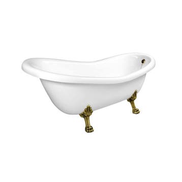 Vrijstaand Bad Sapho Retro 173x75x84 cm Wit met Leeuwenpoten, Ophalen of Verzenden, Nieuw, Overige typen