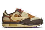 Nike Air Max 1 Travis Scott Cactus Jack Baroque Brown • 40.5, Kleding | Heren, Schoenen, Ophalen of Verzenden, Nieuw, Nike, Sneakers of Gympen