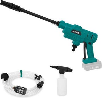 2dekans | VONROC Accu drukreiniger 20V – 24bar – 198 l/h -, Doe-het-zelf en Verbouw, Ophalen of Verzenden, Zo goed als nieuw