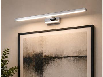 Veiling - 2 x LED Spiegel-/Schilderijlamp 12W – Chroom –, Nieuw