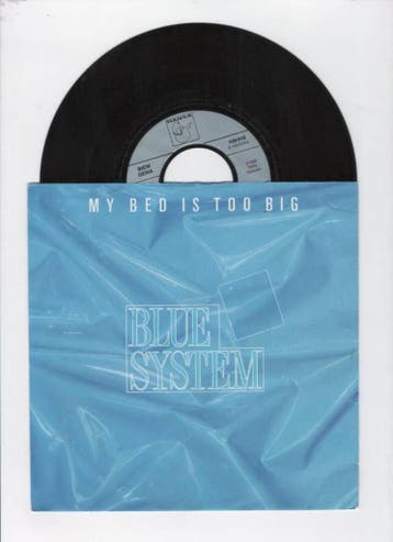 Blue System – My Bed Is Too Big / (Instrumental) (1-7-Vinyl, Ophalen of Verzenden, Nieuw in verpakking