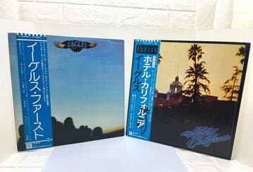Eagles - Eagles,Hotel California - LP - Japanse persing,, Nieuw in verpakking