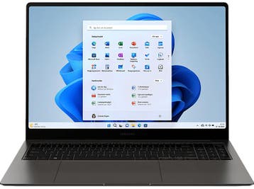 Samsung - Galaxy Book3 Pro Grijs - 16.0 inch - Zwart, Met videokaart, 2 tot 3 Ghz, Qwerty, Verzenden