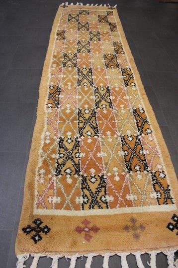 Berber - Vloerkleed - 350 cm - 90 cm, Nieuw