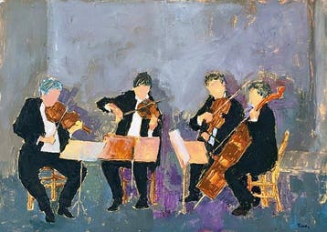 Yvon Tardy (1928-2010) - Quatuor à cordes, Antiek en Kunst