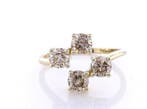 Zonder minimumprijs - Ring - 14 karaat Geel goud - 1.40ct., Nieuw