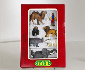 LGB 50270 Circus Dierenset NEW OLD STOCK (1:22,5, Figuren), Ophalen of Verzenden, Nieuw