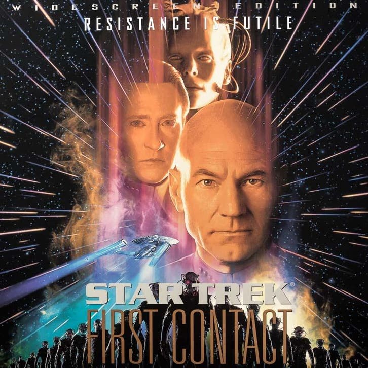 Star Trek VIII: First Contact (1996) CLV THX Laserdisc, Verzamelen, Film en Tv, Nieuw, Ophalen of Verzenden