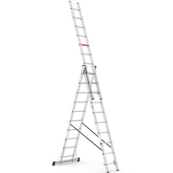 Aanbieding: Reformladder Wixor 3x10 sporten, Doe-het-zelf en Verbouw, Ladders en Trappen, Nieuw