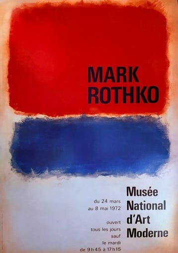 Mark Rothko - “Exhibition at the National Museum of Modern