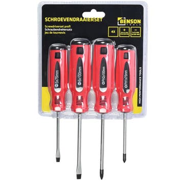 Benson Schroevendraaierset - Kruiskop Philips - Ergonomis..., Ophalen of Verzenden, Nieuw