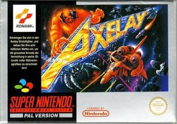 MarioSNES.nl: Axelay - iDEAL!, Ophalen of Verzenden, Gebruikt