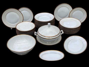 RICHARD GINORI - Tafelservies voor 12 (41) - Porselein -, Antiek en Kunst