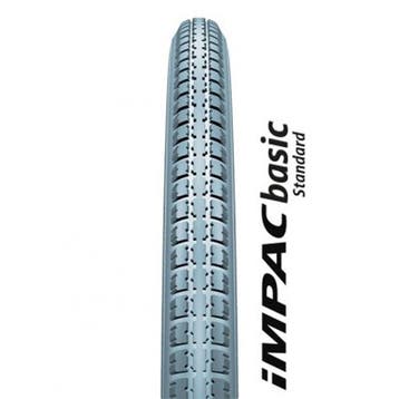 Buitenband 24x1 3/8 (37-540) grijs - blok profiel IMPAC, Ophalen of Verzenden, Nieuw