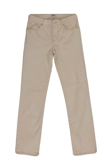 Only Broek in maat W28 L32 Beige, Kleding | Dames, Truien en Vesten, Only, Verzenden, Zo goed als nieuw, Beige