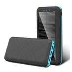 Qi Draadloze Solar Powerbank met 3 Poorten 80.000mAh -, Telecommunicatie, Powerbanks, Verzenden, Nieuw, Allpowers