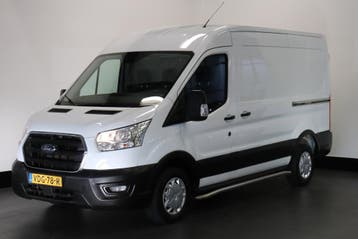 Ford Transit L2H2 | Financial Lease voor 226 p/mnd, Stof, Gebruikt, Overige carrosserieën, Wit