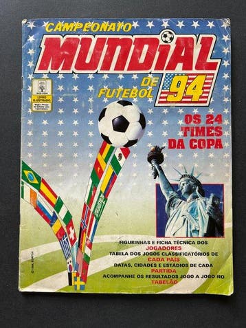 Panini Campeonato Mundial de futbol Usa 1994 Compleet album, Nieuw