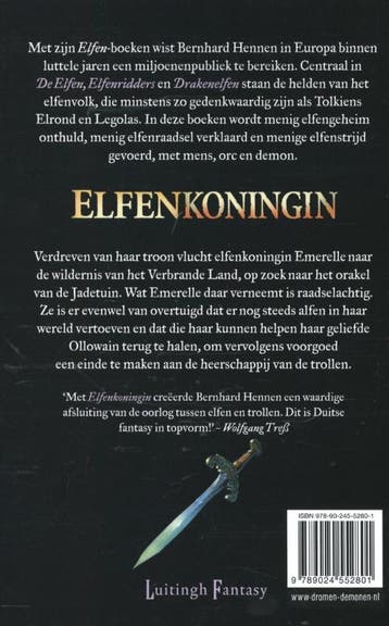 Elfenkoningin / Elfen / 5 9789024552801 Bernhard Hennen, Boeken, Verzenden, Gelezen, Bernhard Hennen