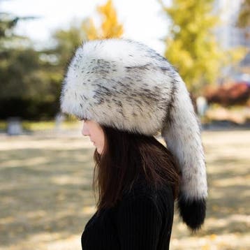 Dames Muts Imitatie Bontmuts Ushanka Russische Style, Verzenden, Nieuw