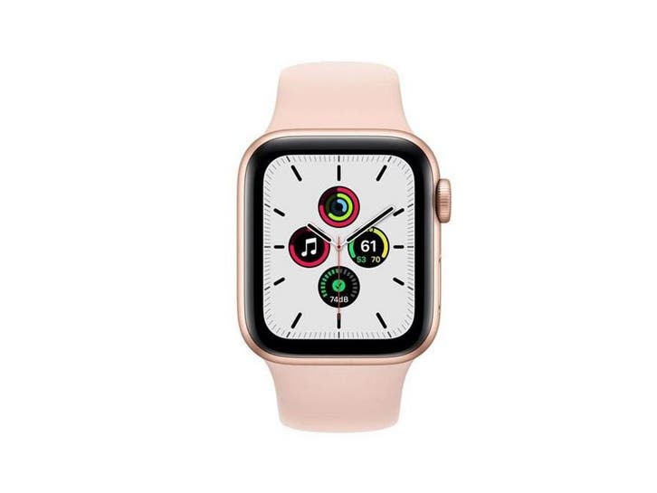 Apple Watch SE (2020) - 44mm Cellular - GPS + 4G - Goud, Sieraden, Tassen en Uiterlijk, Activity trackers, Zo goed als nieuw, Verzenden