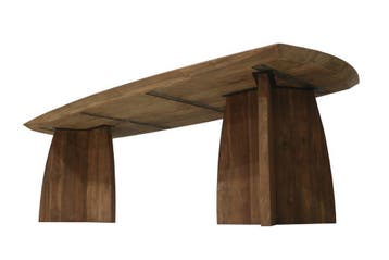 Landelijk Klassiek - Japandi - eettafel Yamanes  - Teak, Huis en Inrichting, Tafels | Eettafels, Teakhout, 50 tot 100 cm, Vijf personen of meer