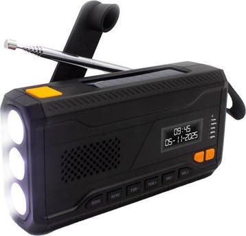 2dekans | Denver Noodradio - Powerbank Zonne-energie - DAB &, Ophalen of Verzenden, Zo goed als nieuw