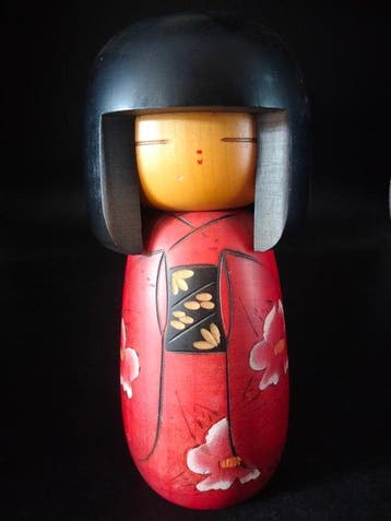 Masae Fujikawa - Beeldje, vintage Japanse Ssaku