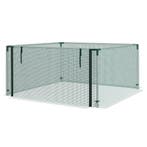 Tuinnet Insectenbeschermingsnet Met Ritssluiting Deur 1,25x1, Verzenden