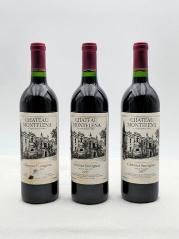 1997 Chateau Montelena, Cabernet Sauvignon - Napa Valley - 3, Nieuw