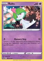 Ralts 067/195 Silver Tempest, Ophalen of Verzenden, Nieuw, Losse kaart, Foil