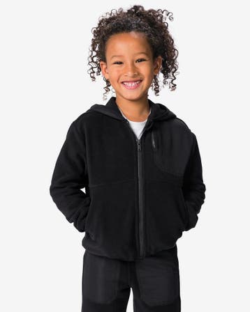 HEMA Kindervest fleece zwart, Verzenden, Nieuw