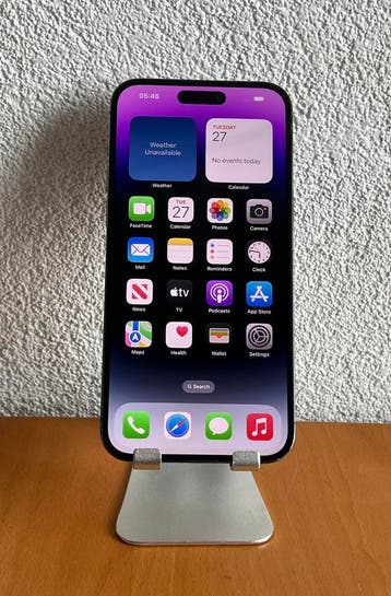 Apple iPhone 14 Pro Max 128GB Paars / Garantie / Nette staat, 128 GB, Paars, Refurbished, Ophalen of Verzenden