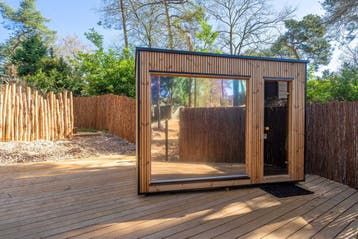 Buitensauna | Finse Sauna | Luxe Sauna voor Buiten, Ophalen of Verzenden, Nieuw, Fins of Traditioneel, Complete sauna