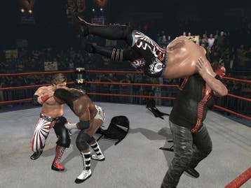 TNA Impact Total Nonstop action Wrestling (wii used game), Spelcomputers en Games, Ophalen of Verzenden, Zo goed als nieuw