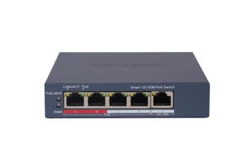 Hikvision DS-3E1105P-EI, 5 poorts Smart switch met, Ophalen of Verzenden, Nieuw