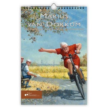 Marius van Dokkum - TURBO 40 verjaardagskalender A4, Ophalen of Verzenden, Nieuw in verpakking