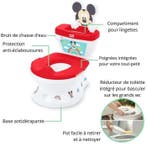 DISNEY BABY - MICKEY - Mini-toilet met meegeleverde toile..., Verzenden, Nieuw